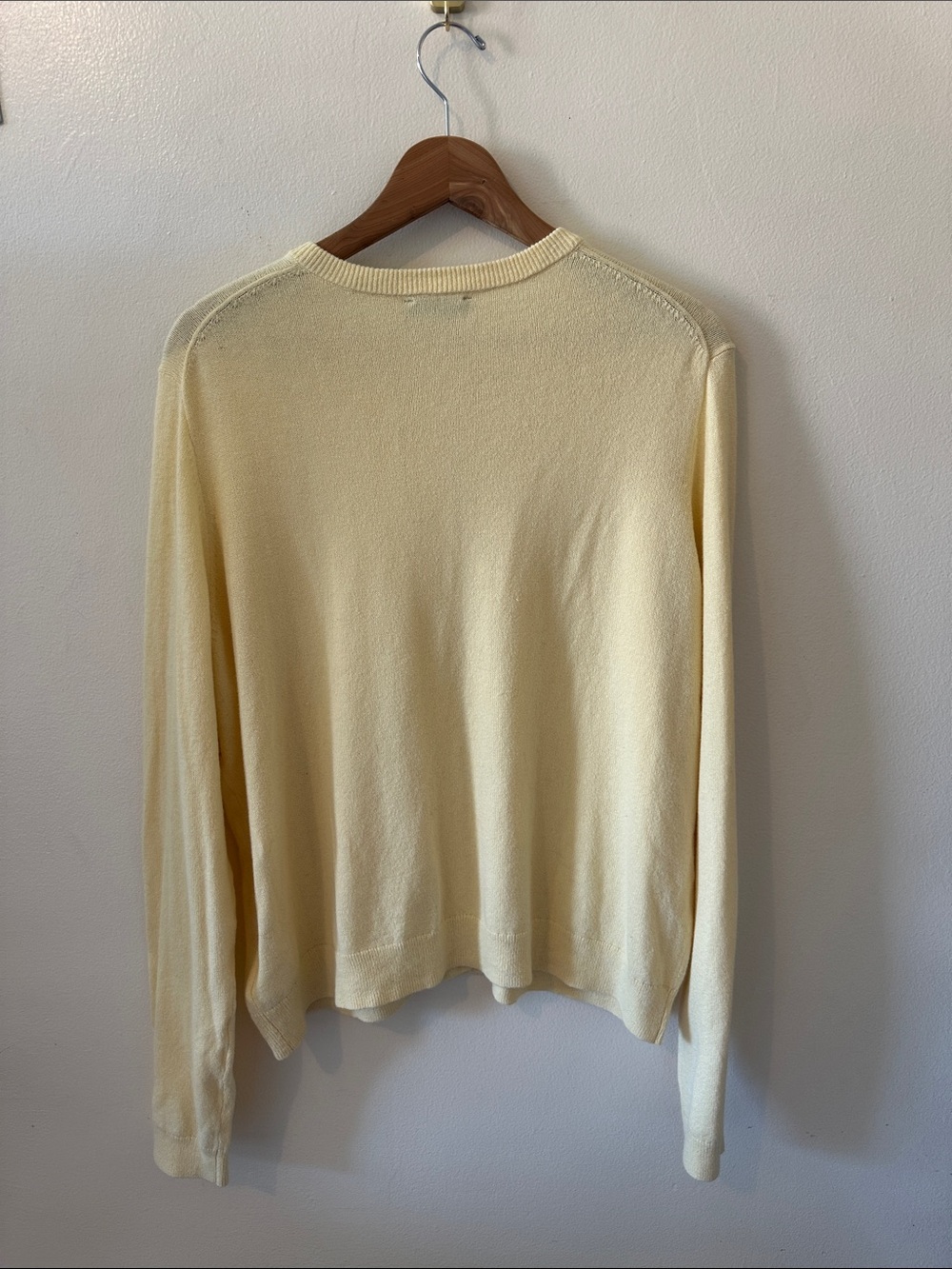 GAP Pale Yellow Cardigan - Size XL - Picture 8 of 11
